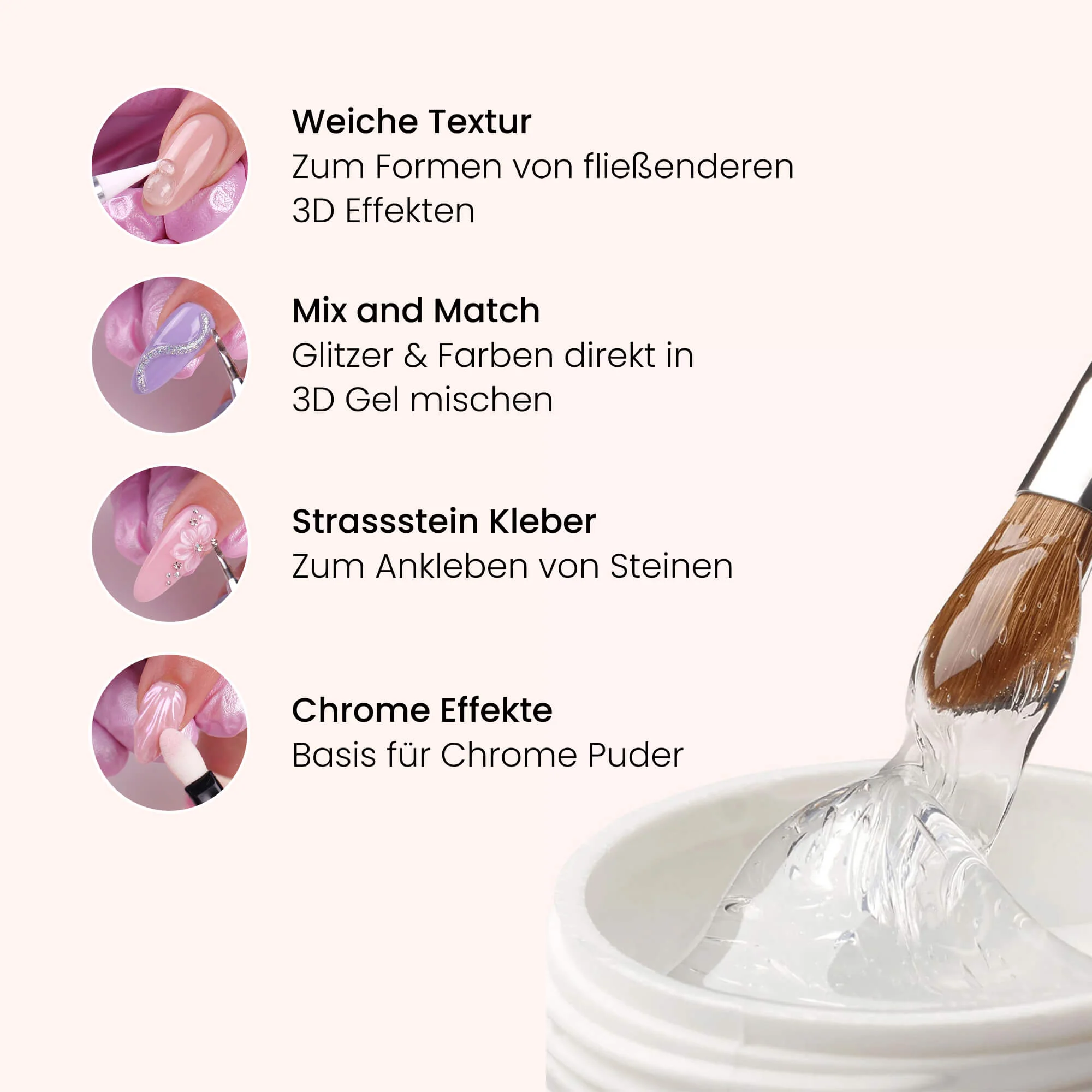 3D Nail Art Gel Soft - Image 3