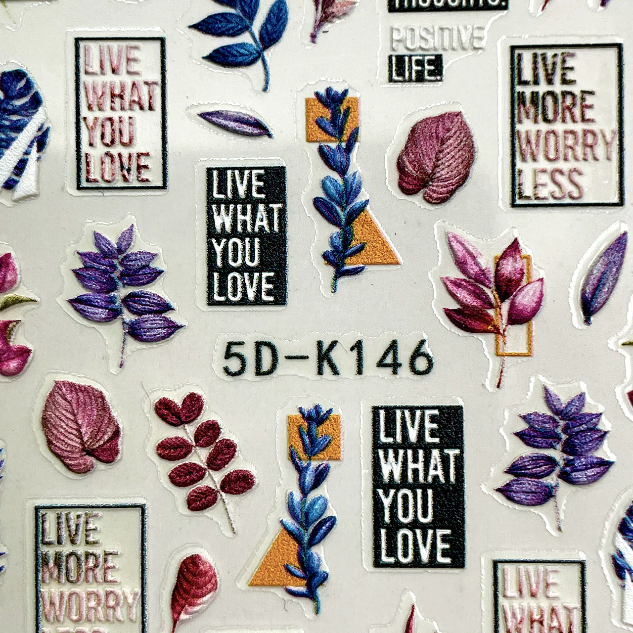 5D Sticker Autumn Leaves - Image 3