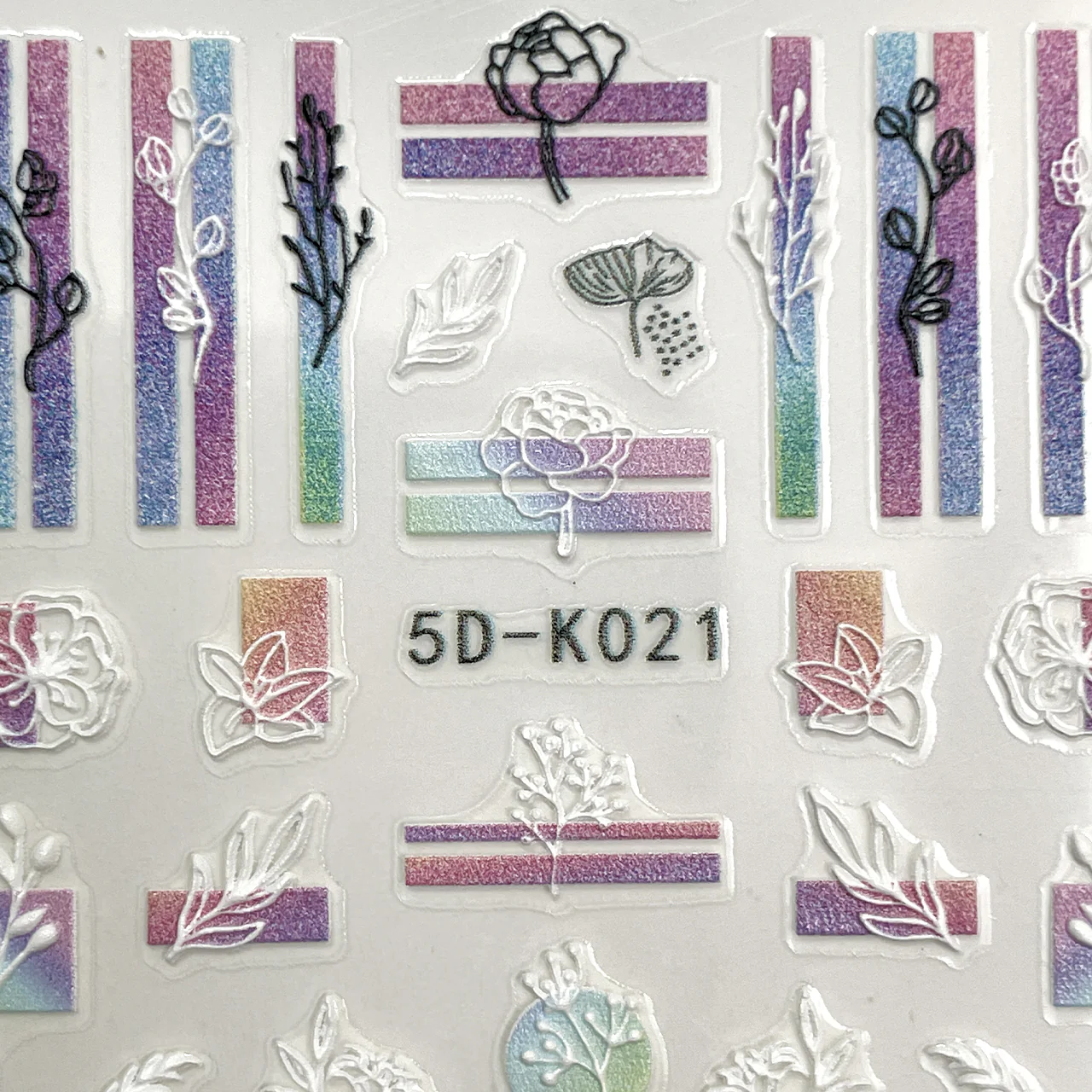 5D Sticker Rainbow Flower - Image 3