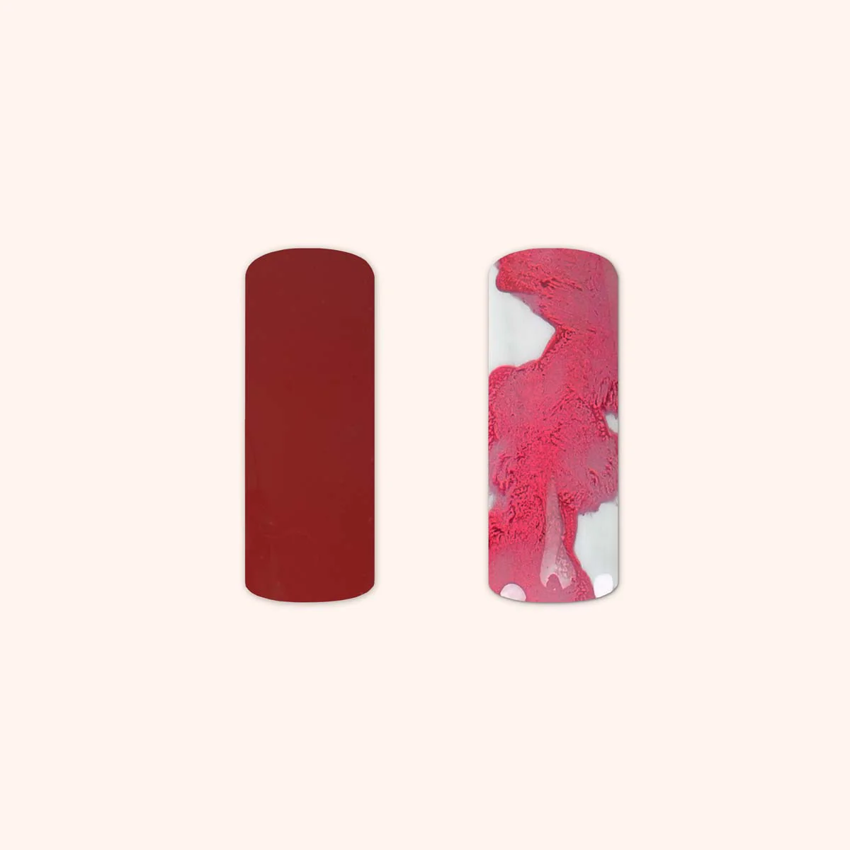 Aquarell Color Dark Red - Image 2