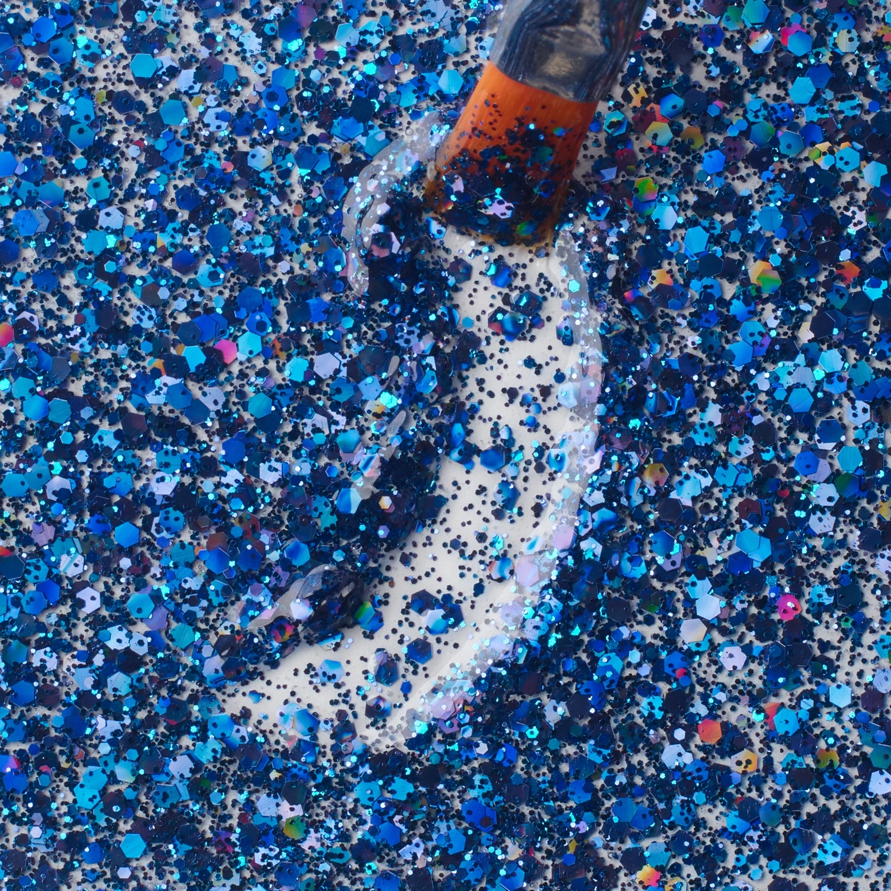 Big Glitter Gel Blue Lagoon - Image 2