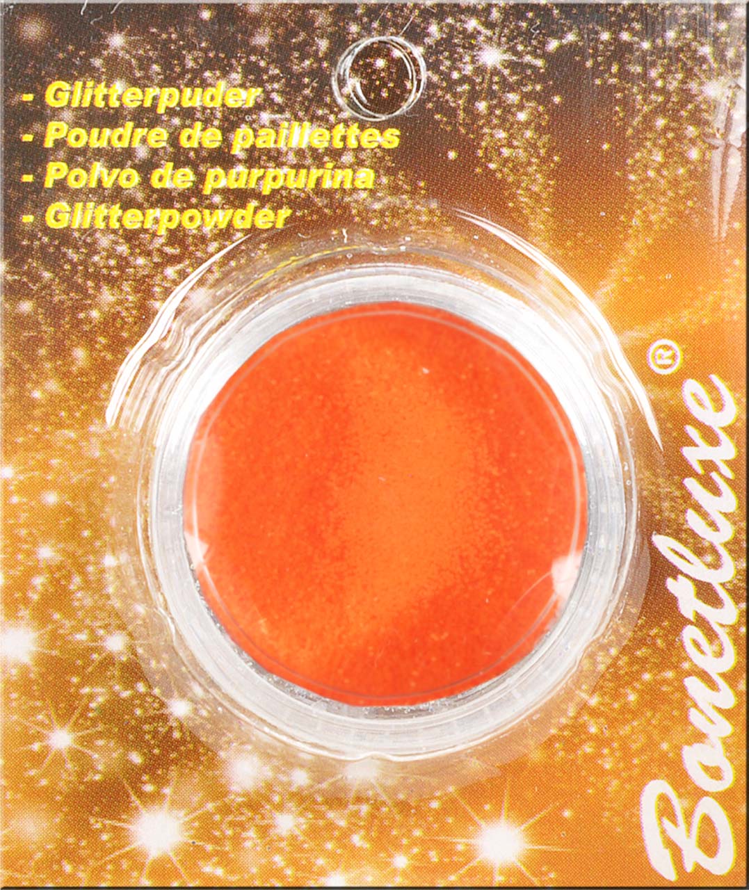 Fluorescent Sugar Glitter Powder Orange - Image 2