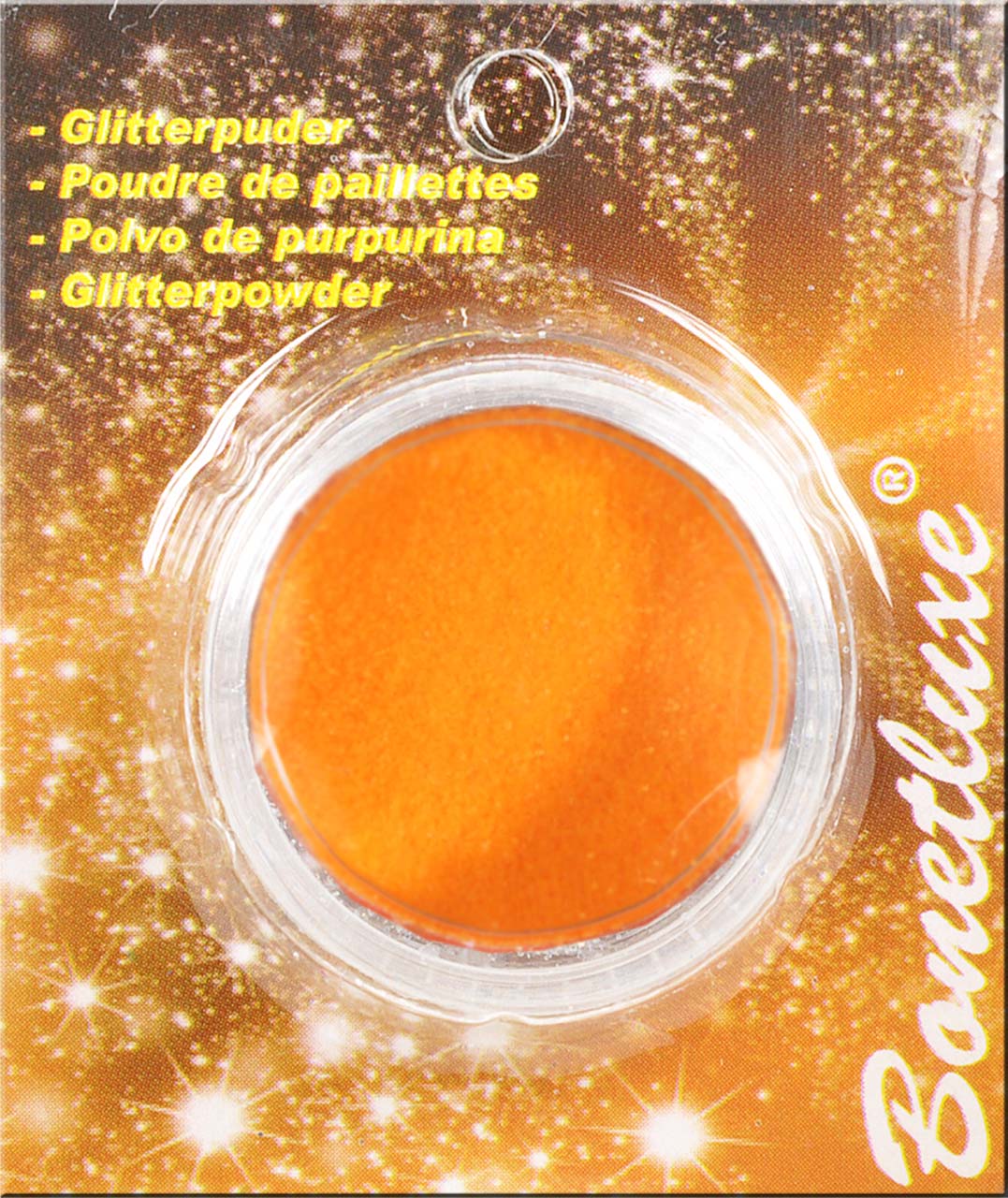 Fluorescent Sugar Glitter Powder Light-Orange - Image 2