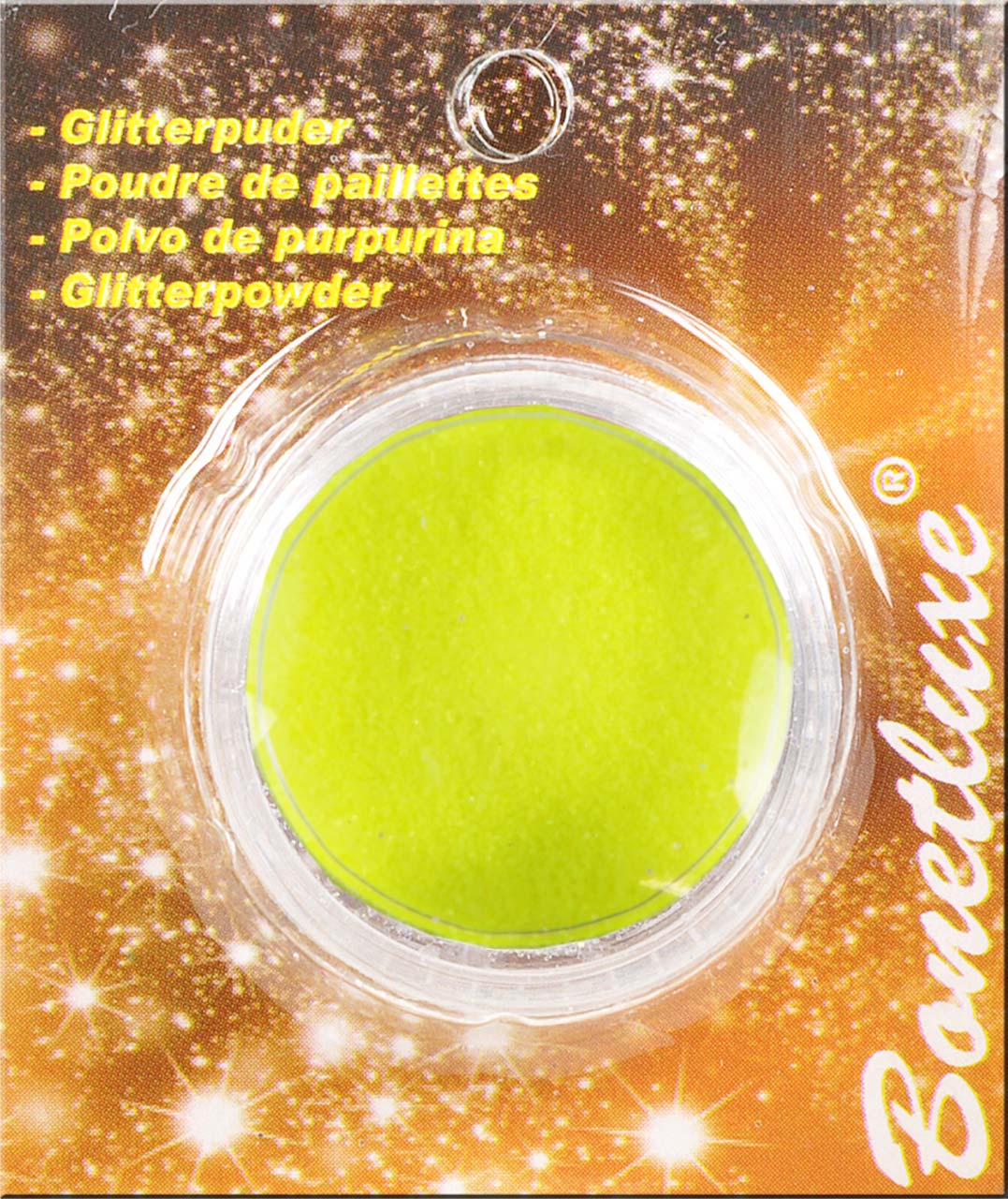 Fluorescent Sugar Glitter Powder Yellow - Image 2