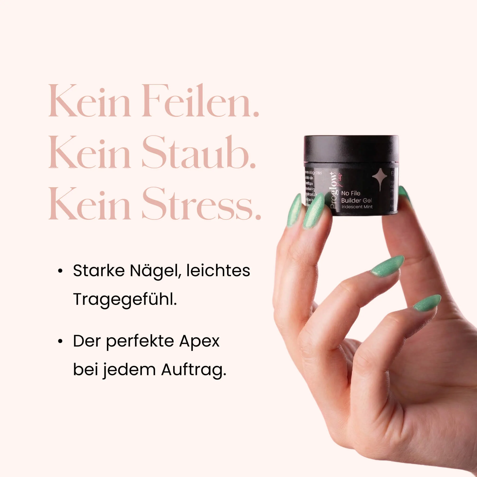 Gel costruttore No File Iridescent Mint - Image 5