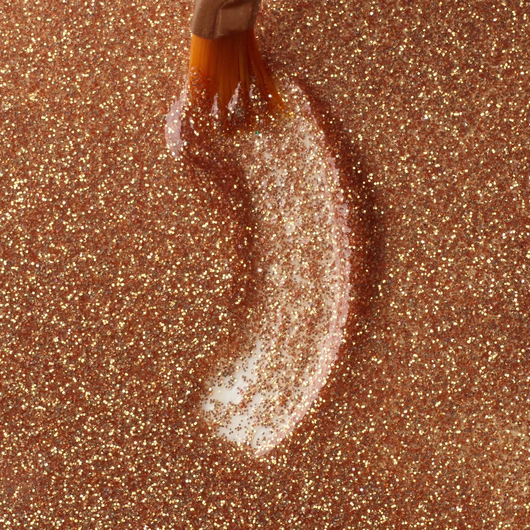 Glitter Gel Copper Star - Image 2