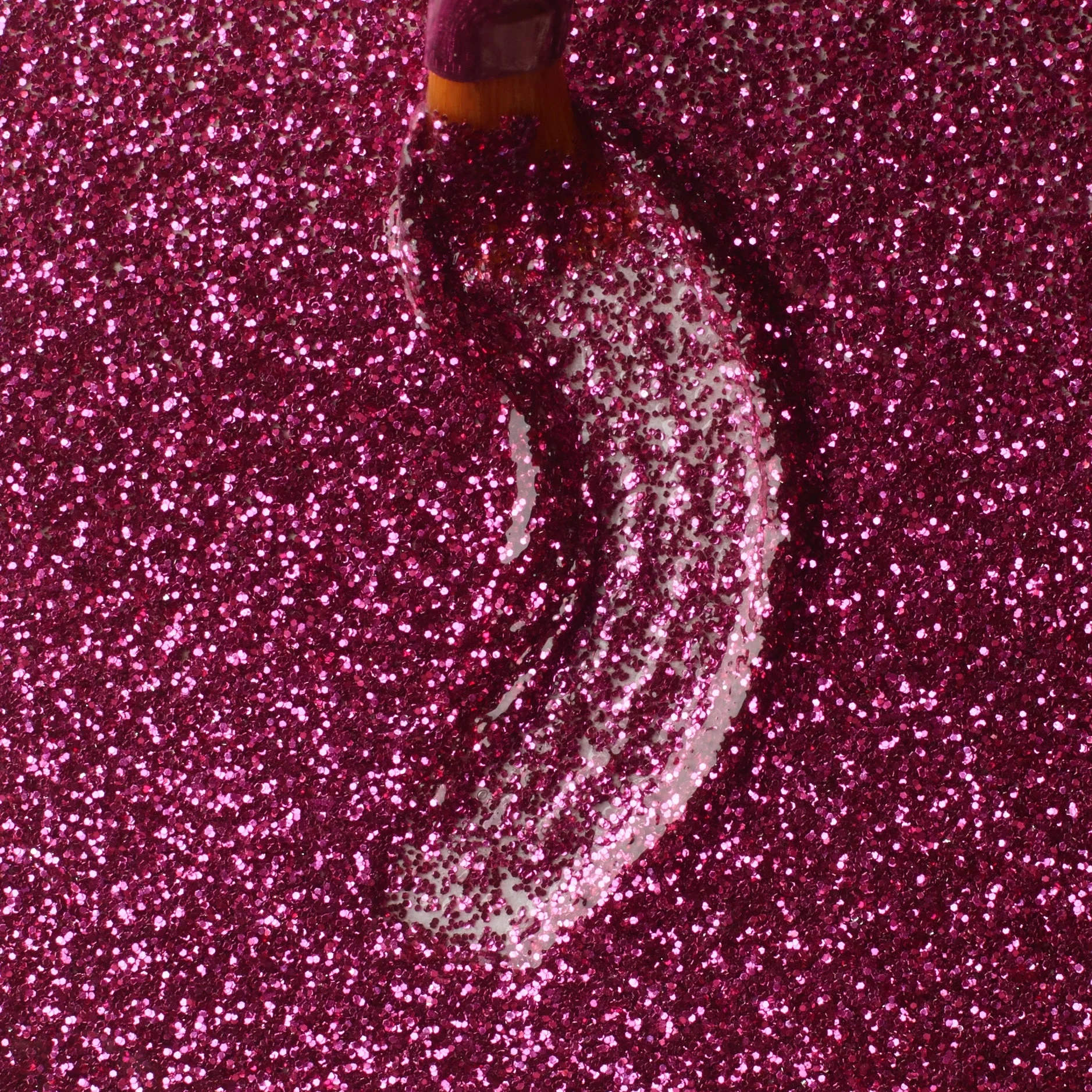Glitter Gel Fuchsia Star - Image 2