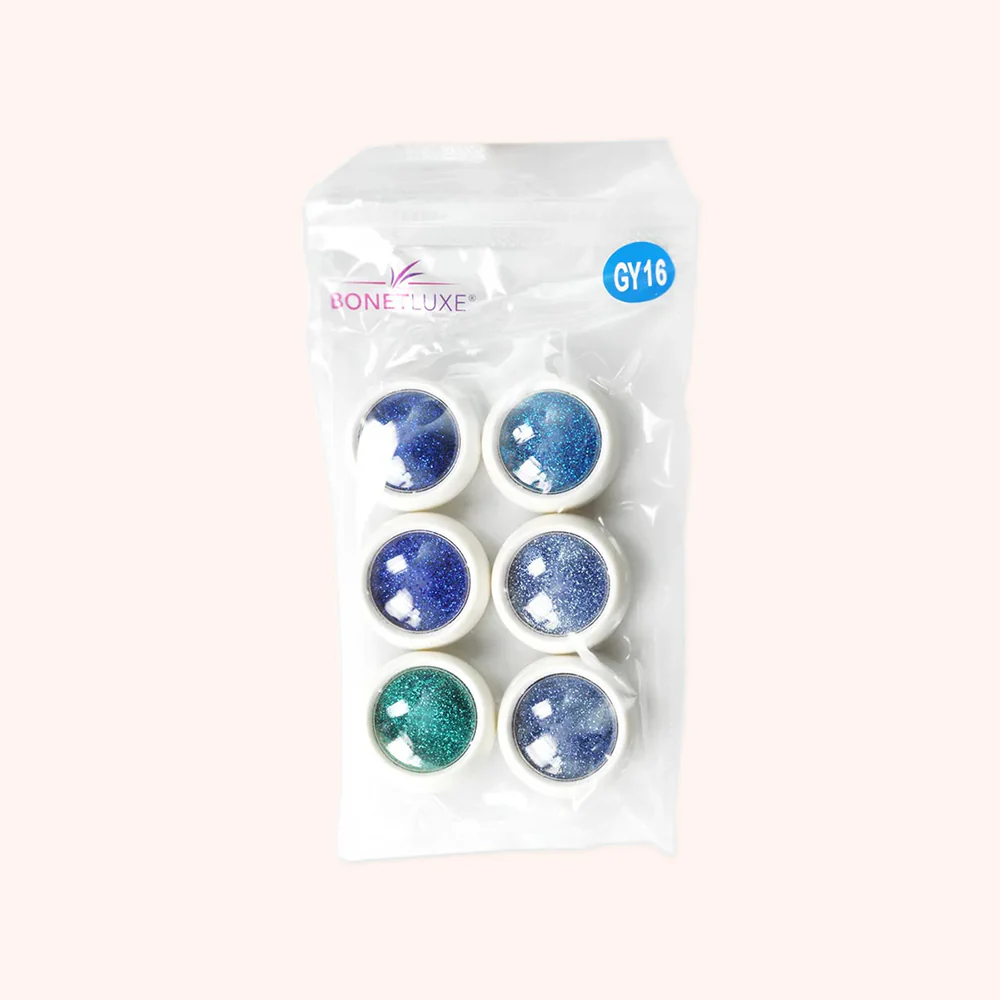 Glitter-Set per unghie GY-16 - Image 2
