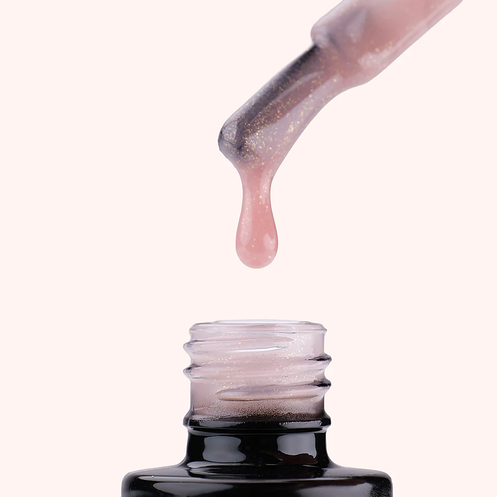 Liquid Acrygel Gel Nude Glitter - Image 3