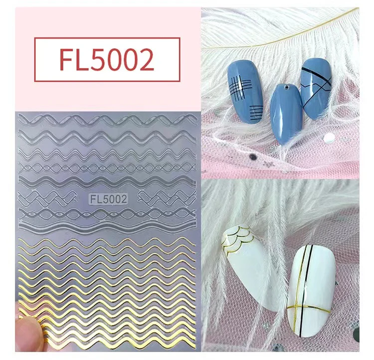Modern Sticker Wavy 3 - Image 3
