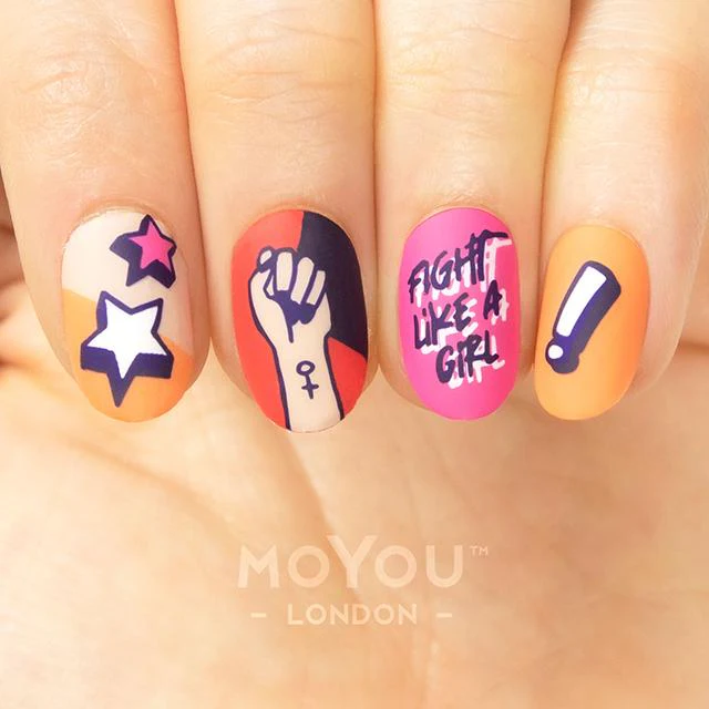 MoYou Stamping Girl Power 01 - Image 2