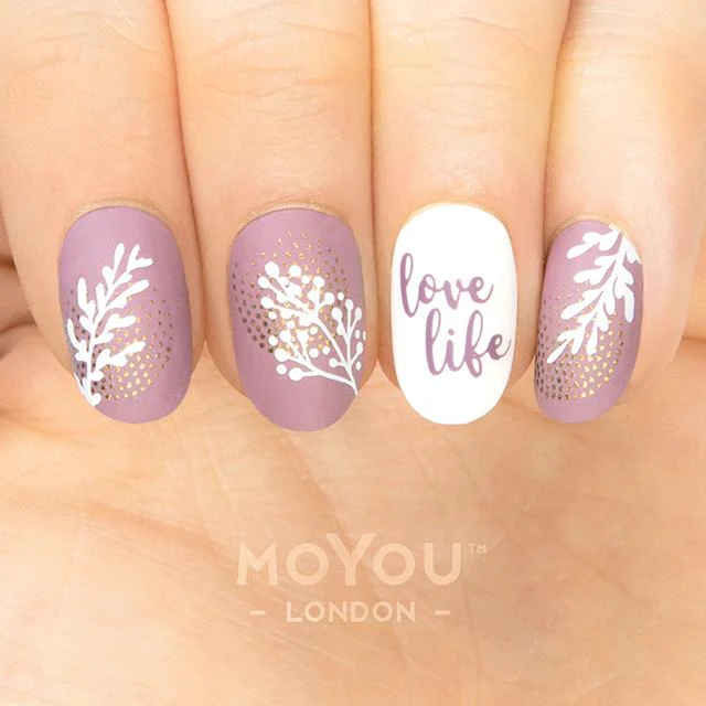 MoYou Stamping Plate Flower Power 28 - Image 2