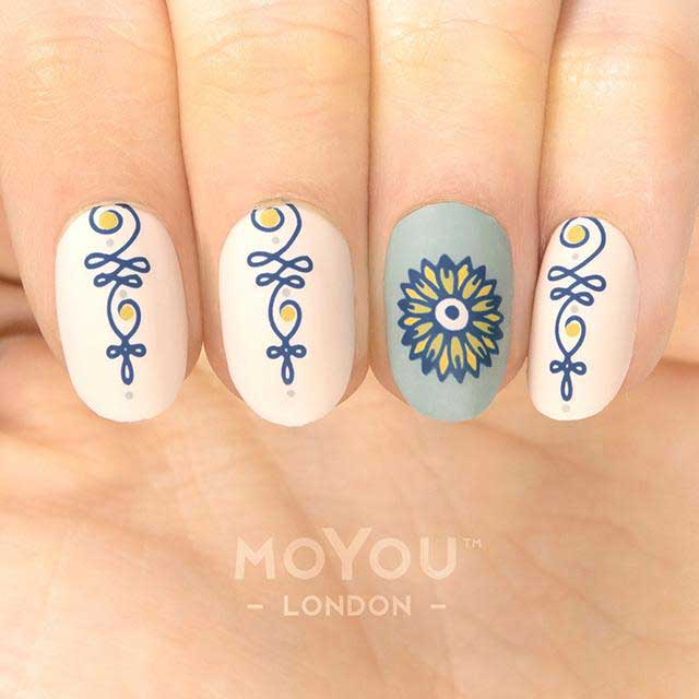 MoYou Stamping Plate Henna 10 - Image 3