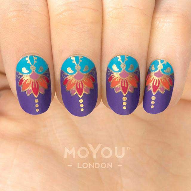 MoYou Stamping Plate Henna 10 - Image 4