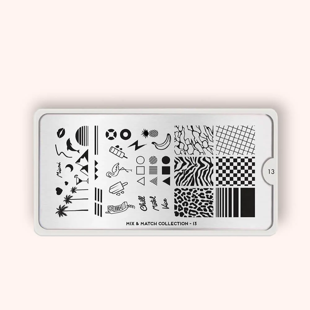 MoYou Stamping Plate Mix and Match 13