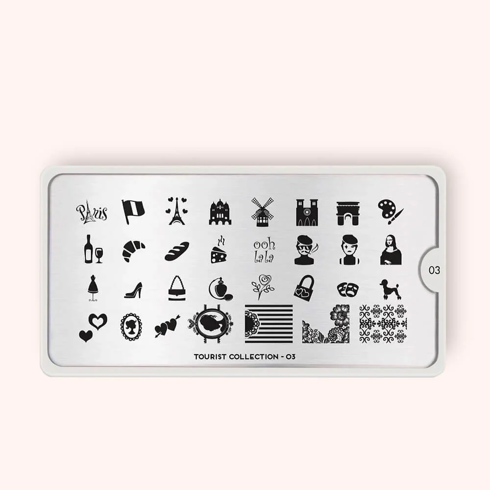 MoYou Stamping Plate Tourist 03