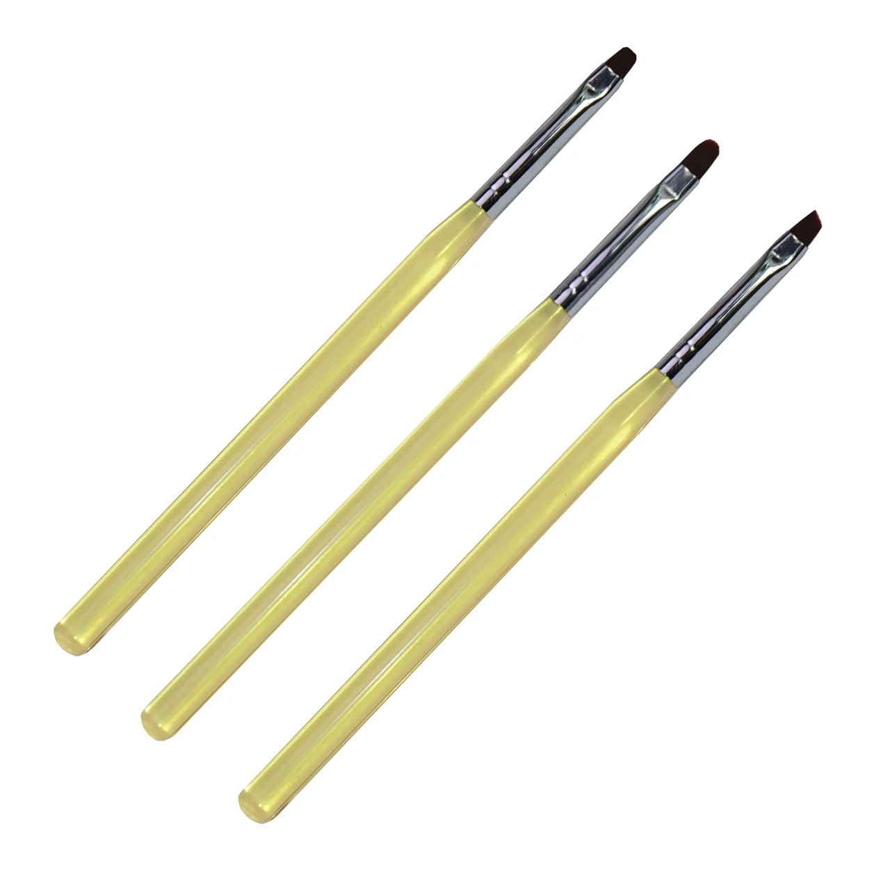 Nail Brush Set 3 pennelli