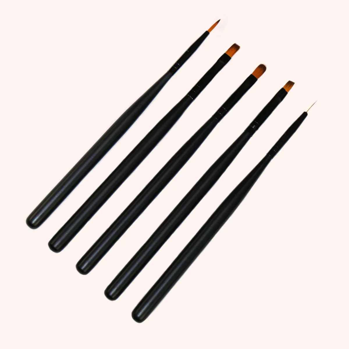 Nail Brush Set 5 pennelli