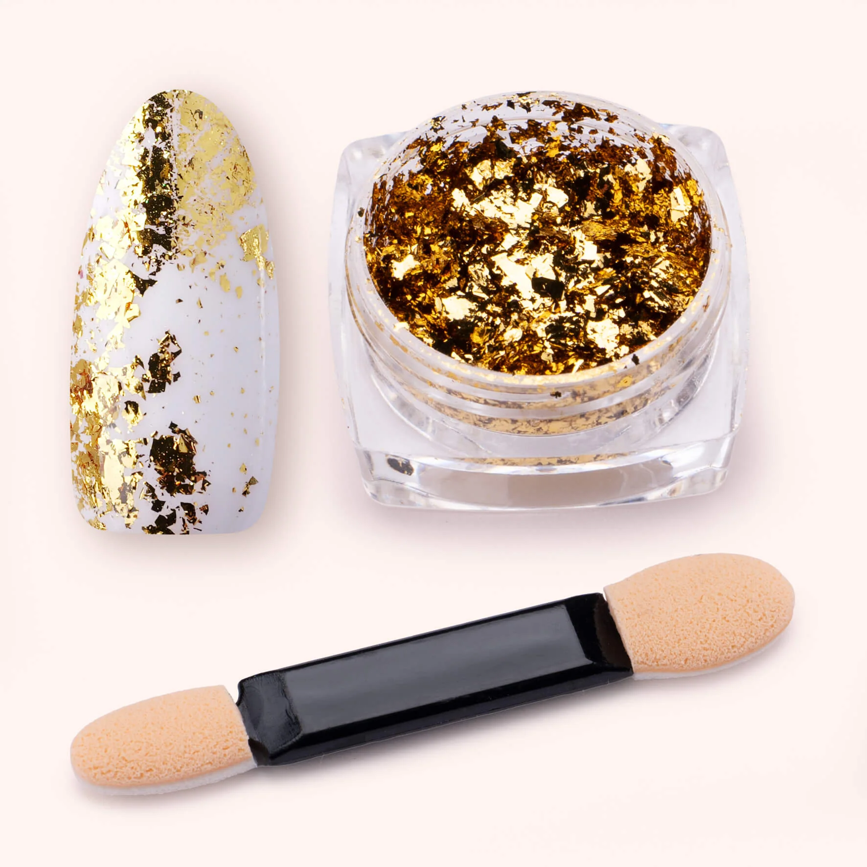 Nail Flakes Oro