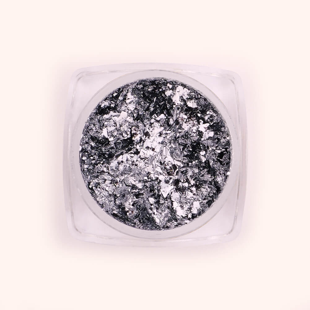 Nail Flakes Argento - Image 2