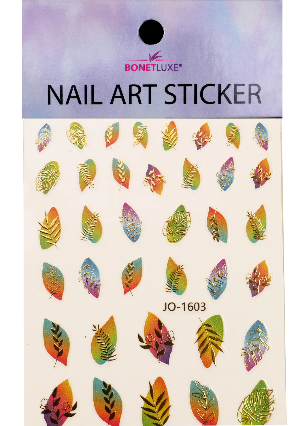 Nail Sticker Abstract Flowers 2 - Image 2