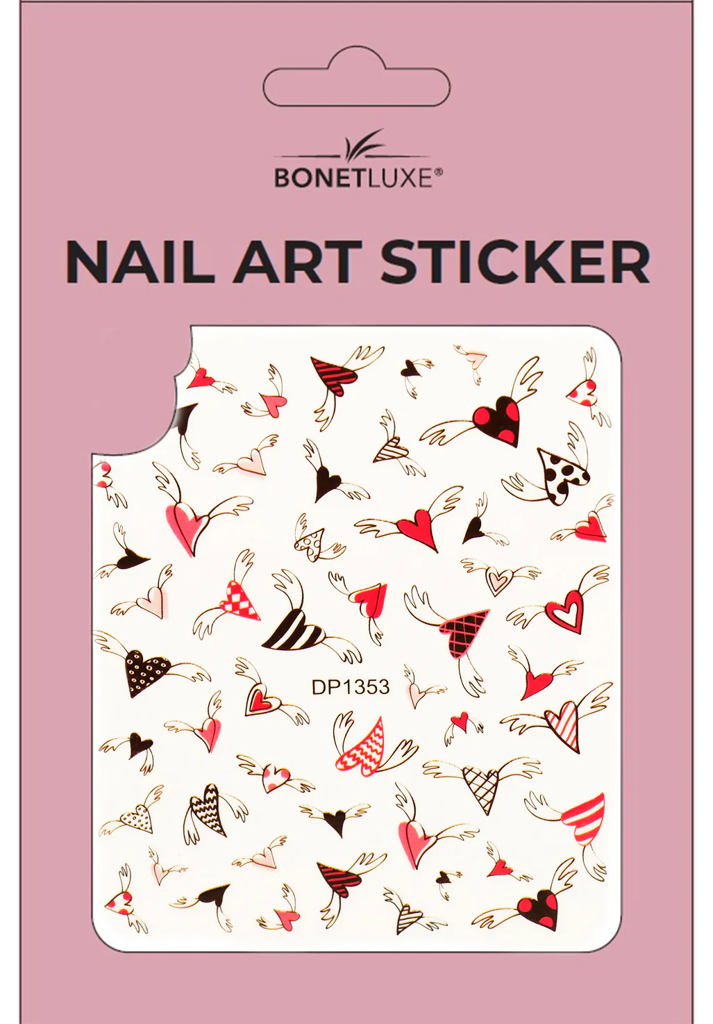 Nail Sticker Heart - Image 2
