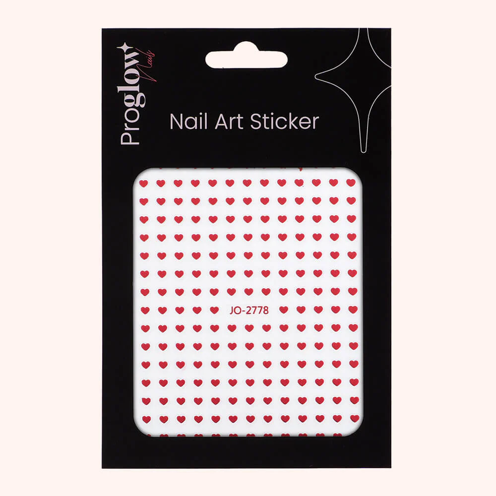 Nail Sticker Heartbeat