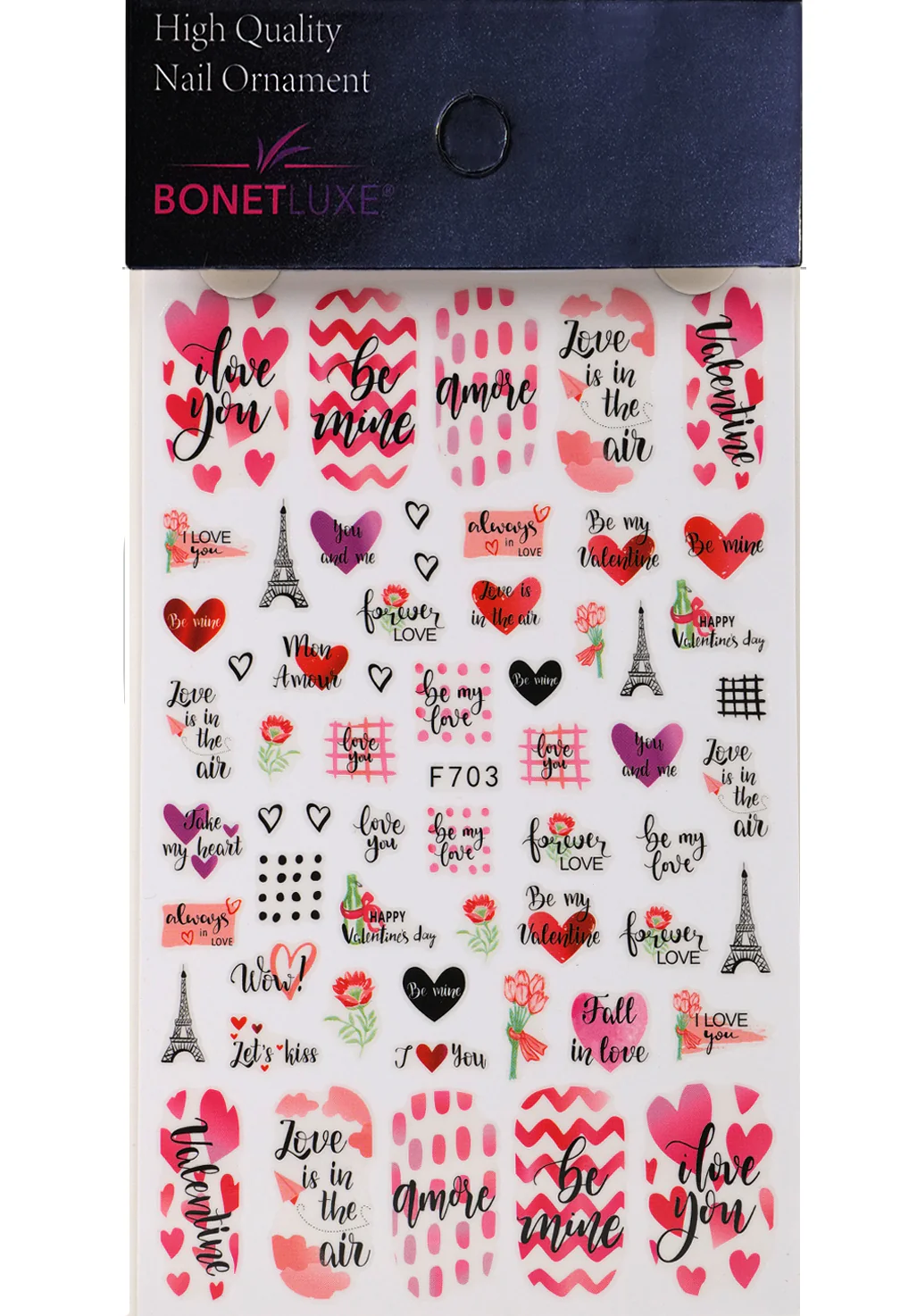 Nail Sticker Love Paris - Image 2