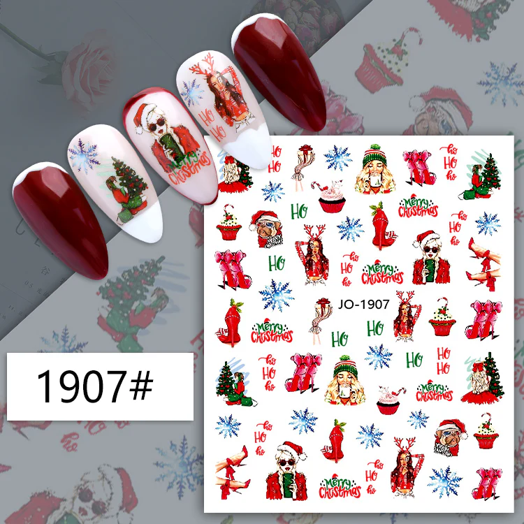 Nail Sticker Merry Christmas 1 - Image 3
