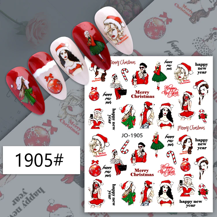 Nail Sticker Merry Christmas 2 - Image 3