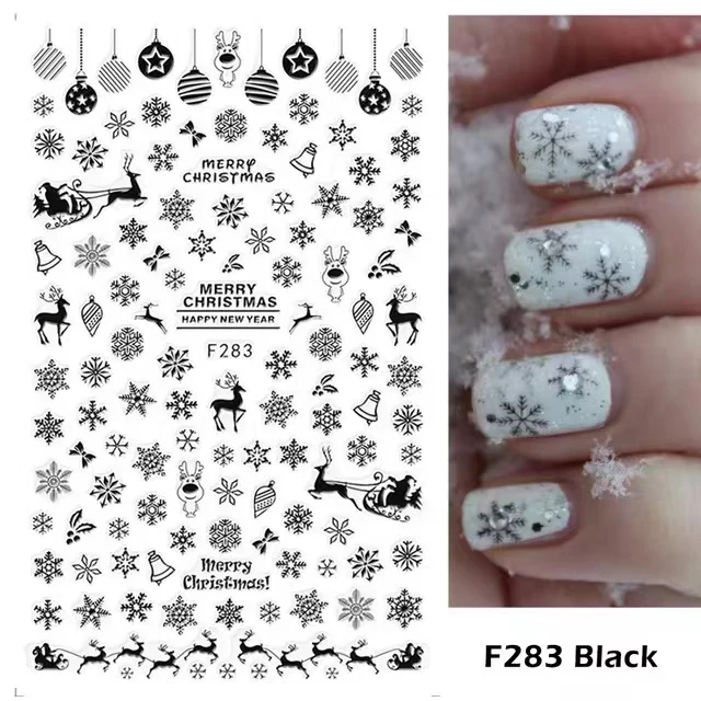 Nail Sticker Snowflake 3 - Image 2