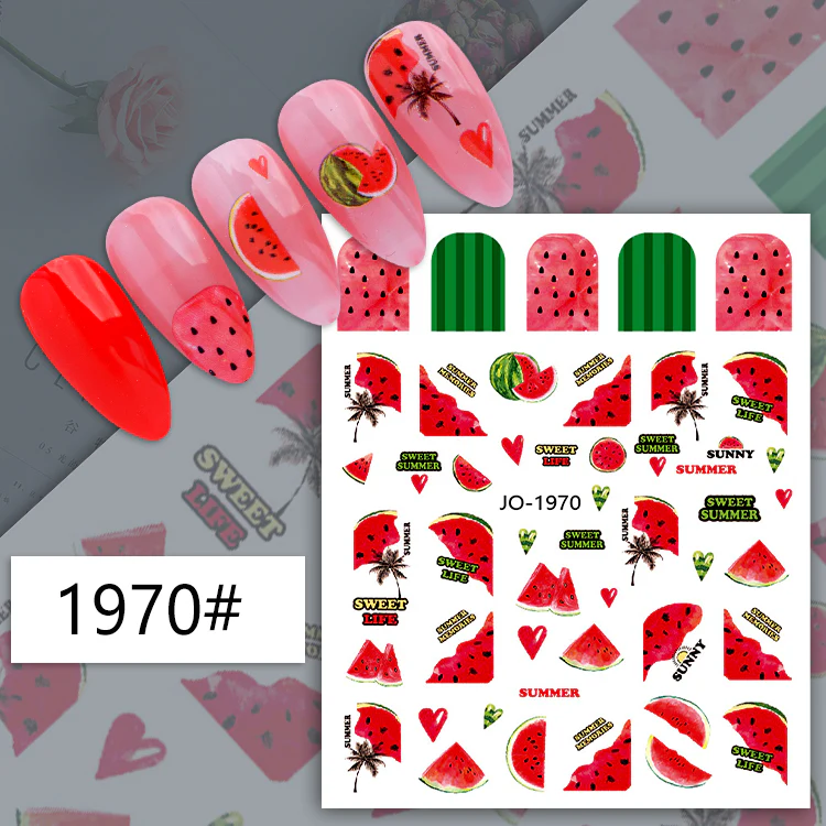 Nail Sticker Watermelon - Image 3