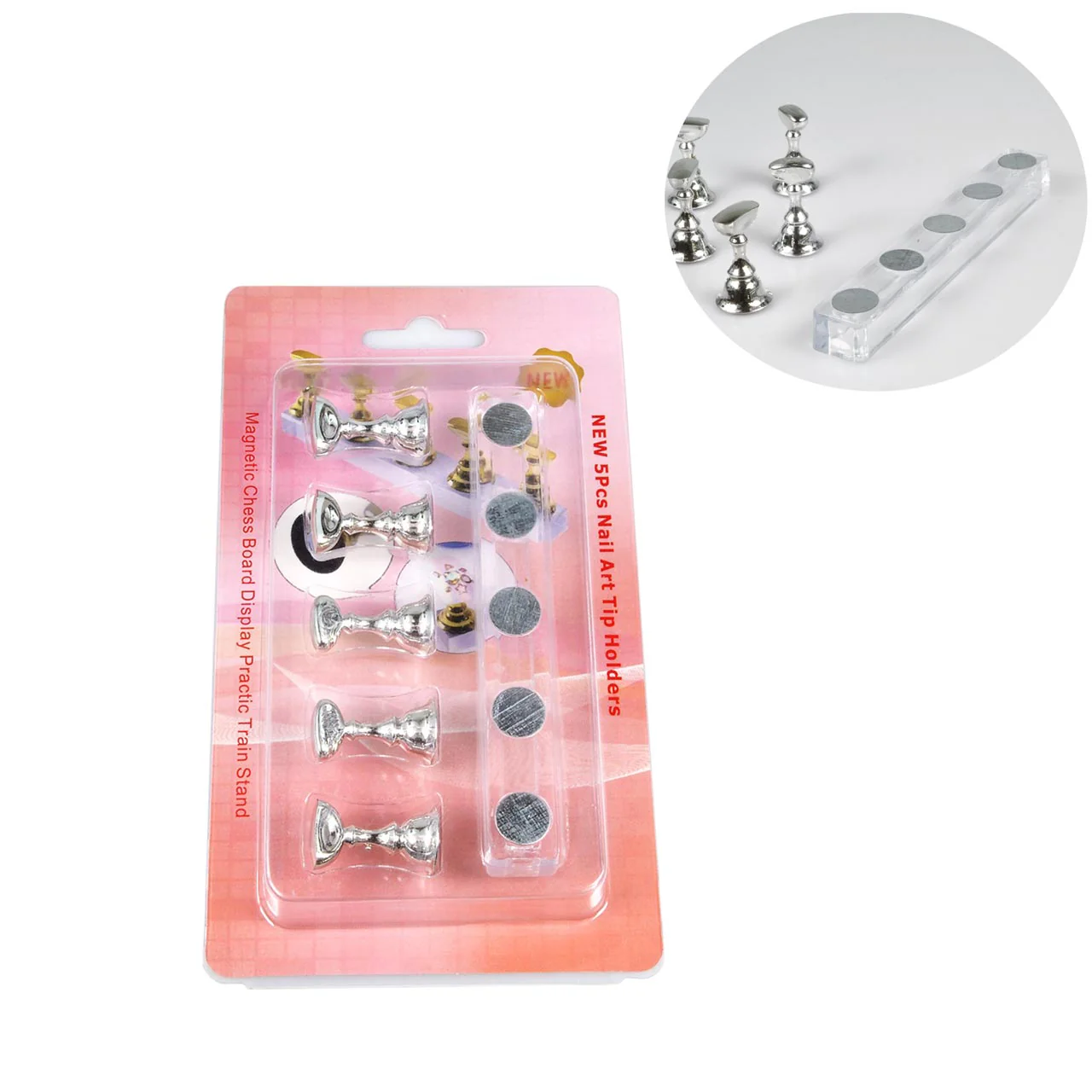 Nail Tip-Holder argento - Image 2