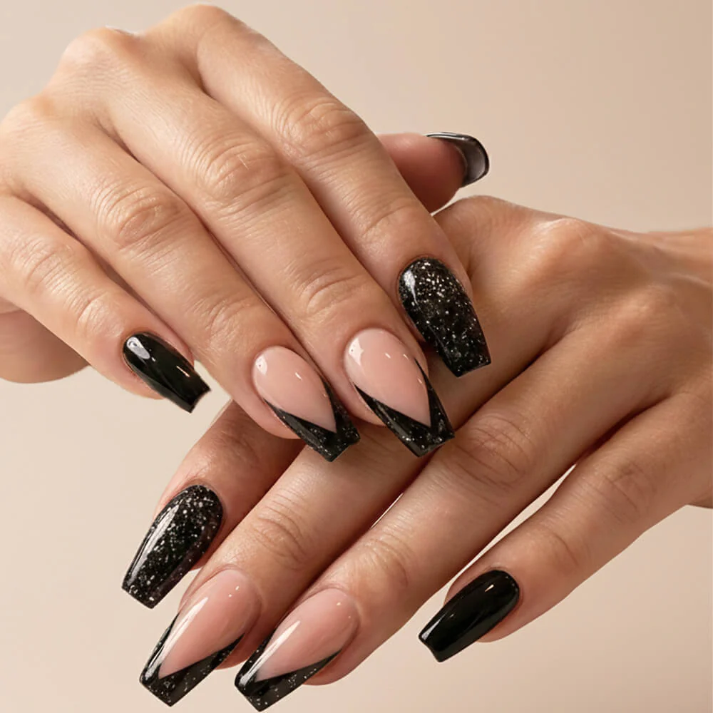 Dual Form Patch Reversed French Stiletto - Image 3