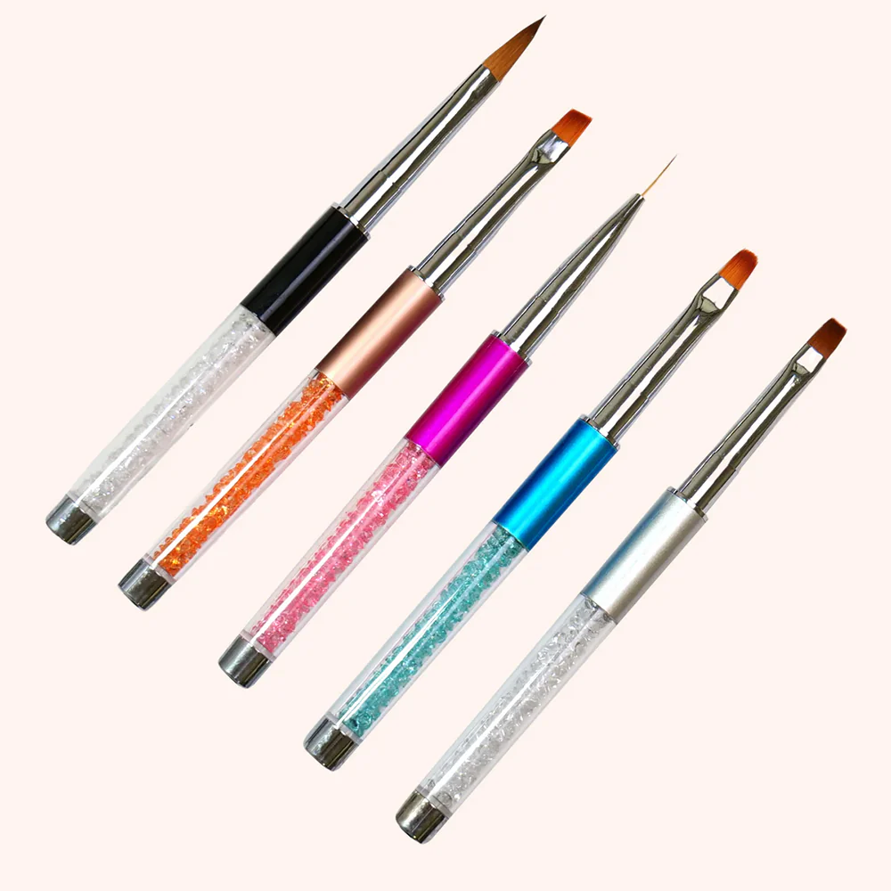 Premium Nail Brush Set 5 pennelli - Image 2
