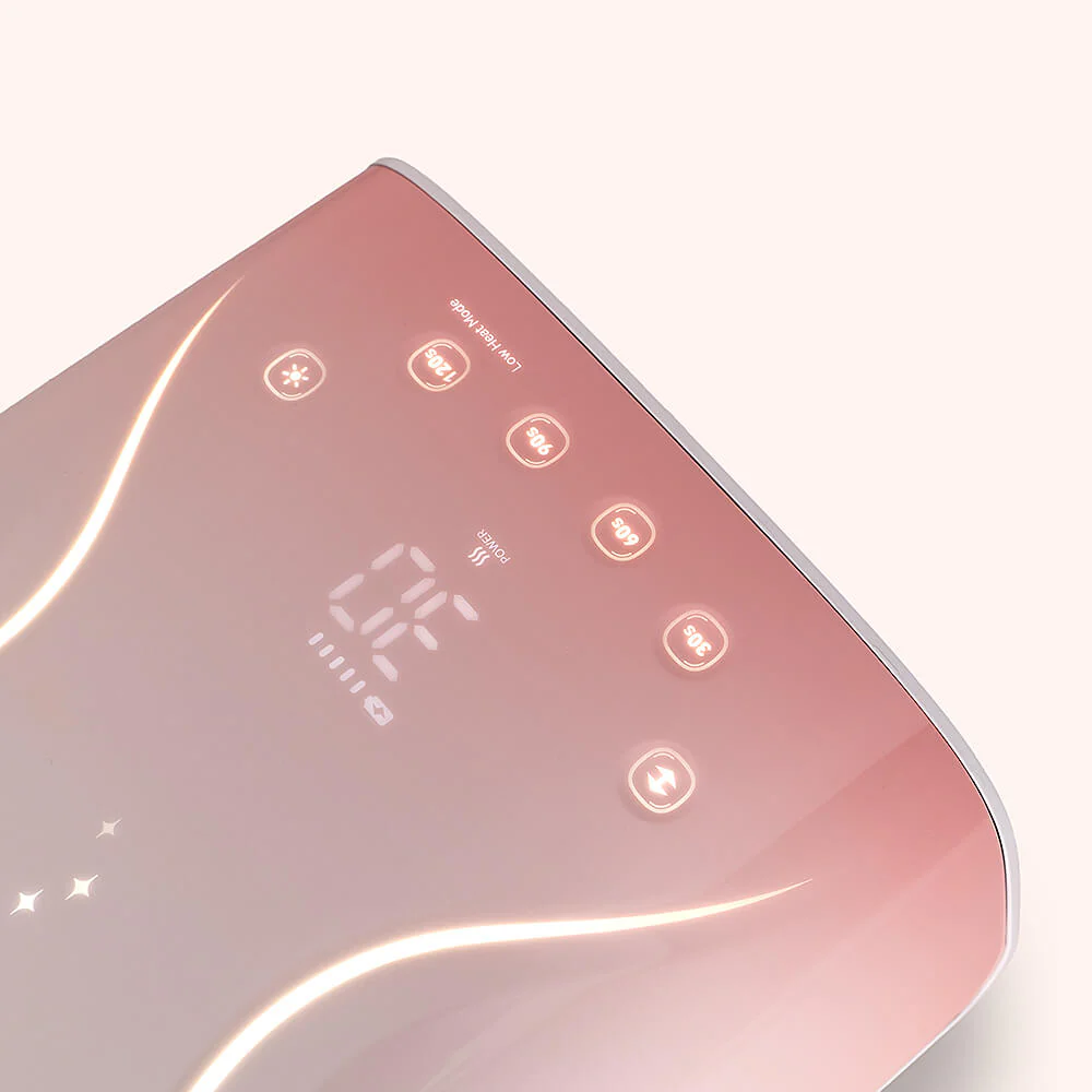 Premium Nail Lamp Gradient Pink 60W - Image 4