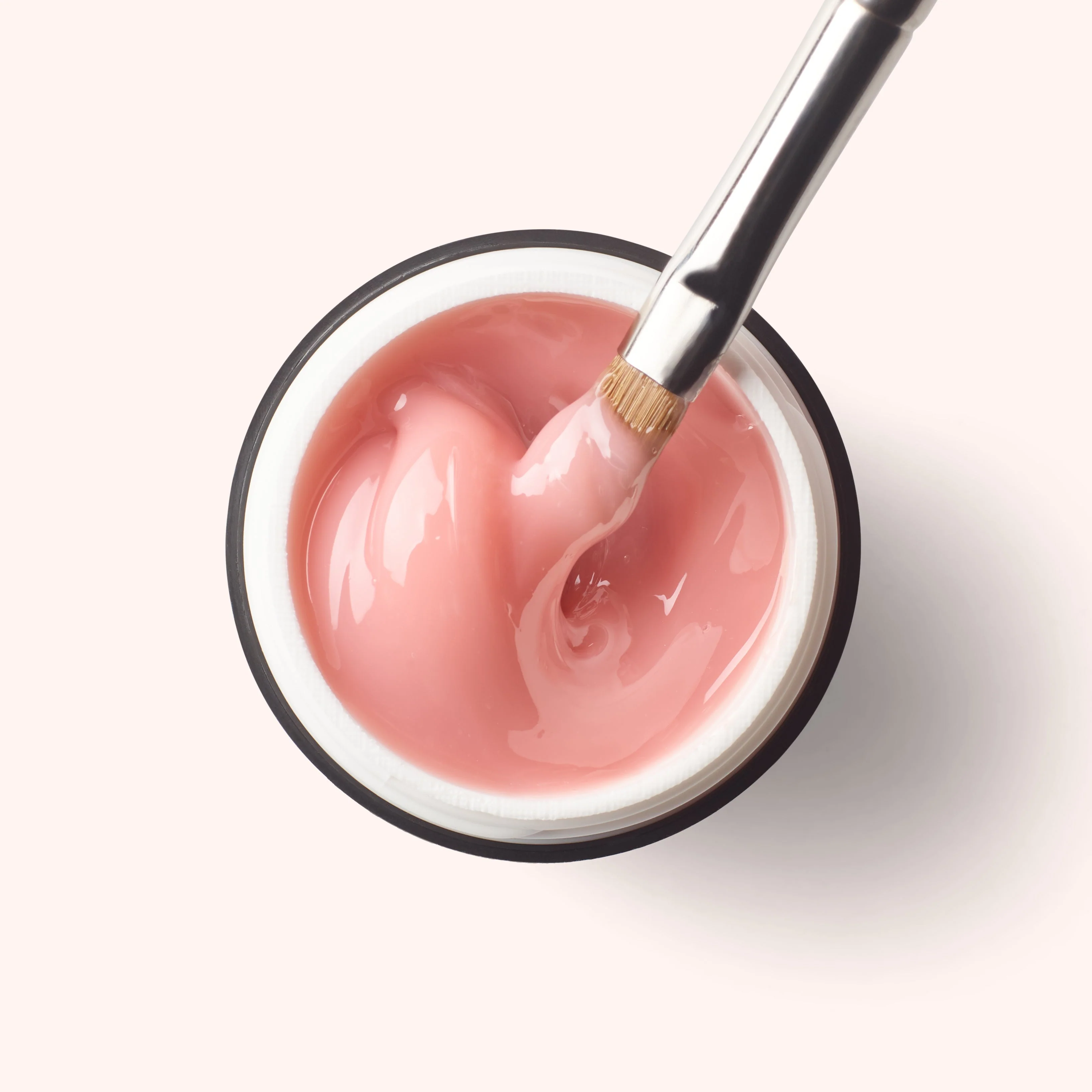 Extension Gel Solid Soft Rose - Image 2