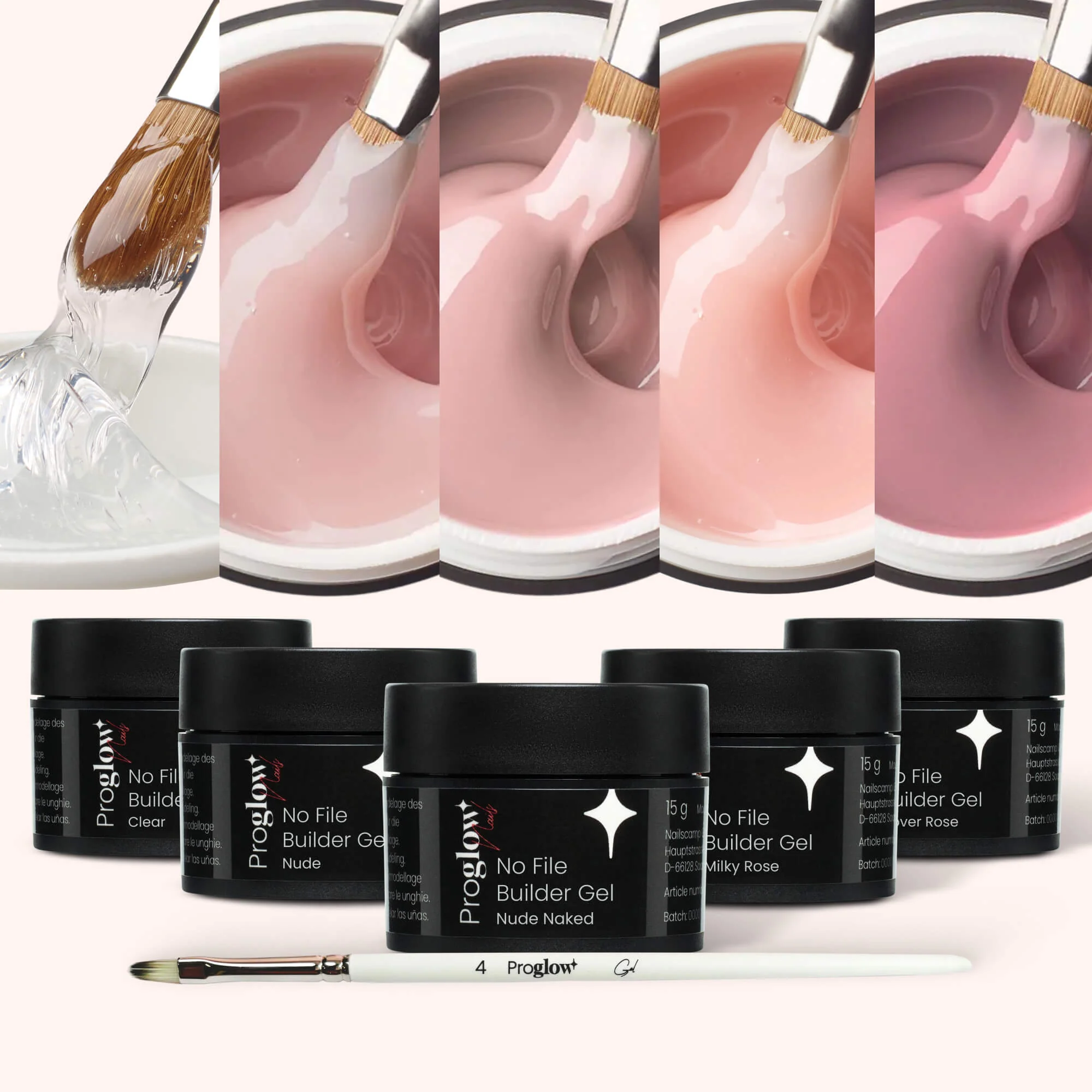No File Set gel senza limatura