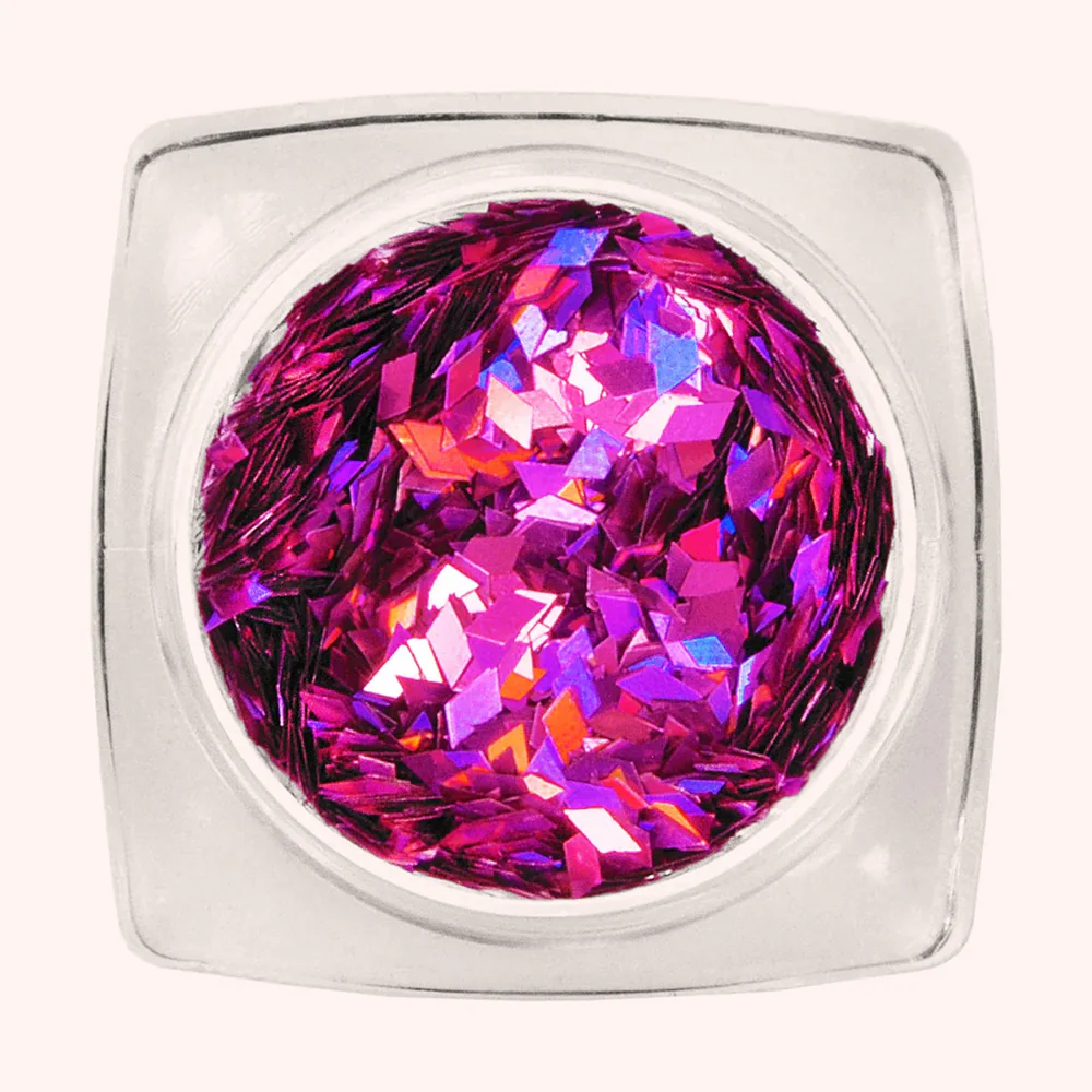 Glitter unghie rombo Nr. 7