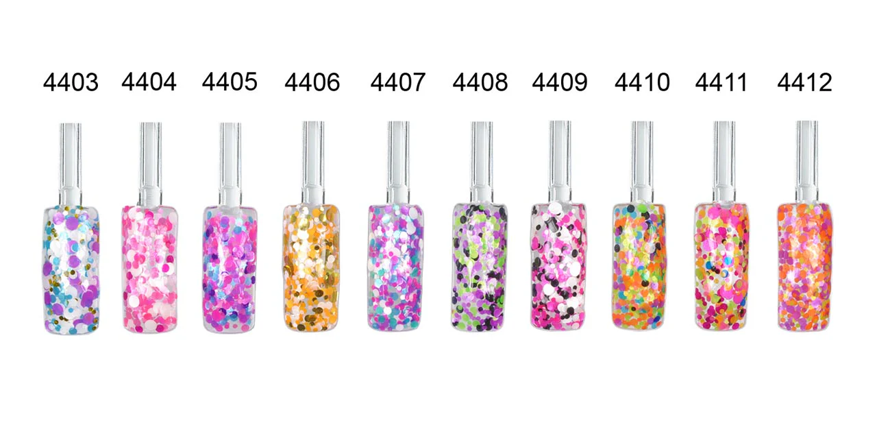 Mix Glitter unghie rotondi 10 - Image 2