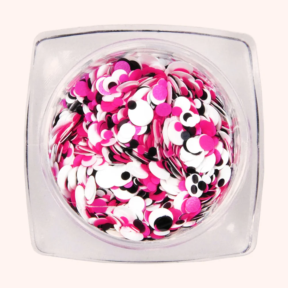 Mix Glitter unghie rotondi 7