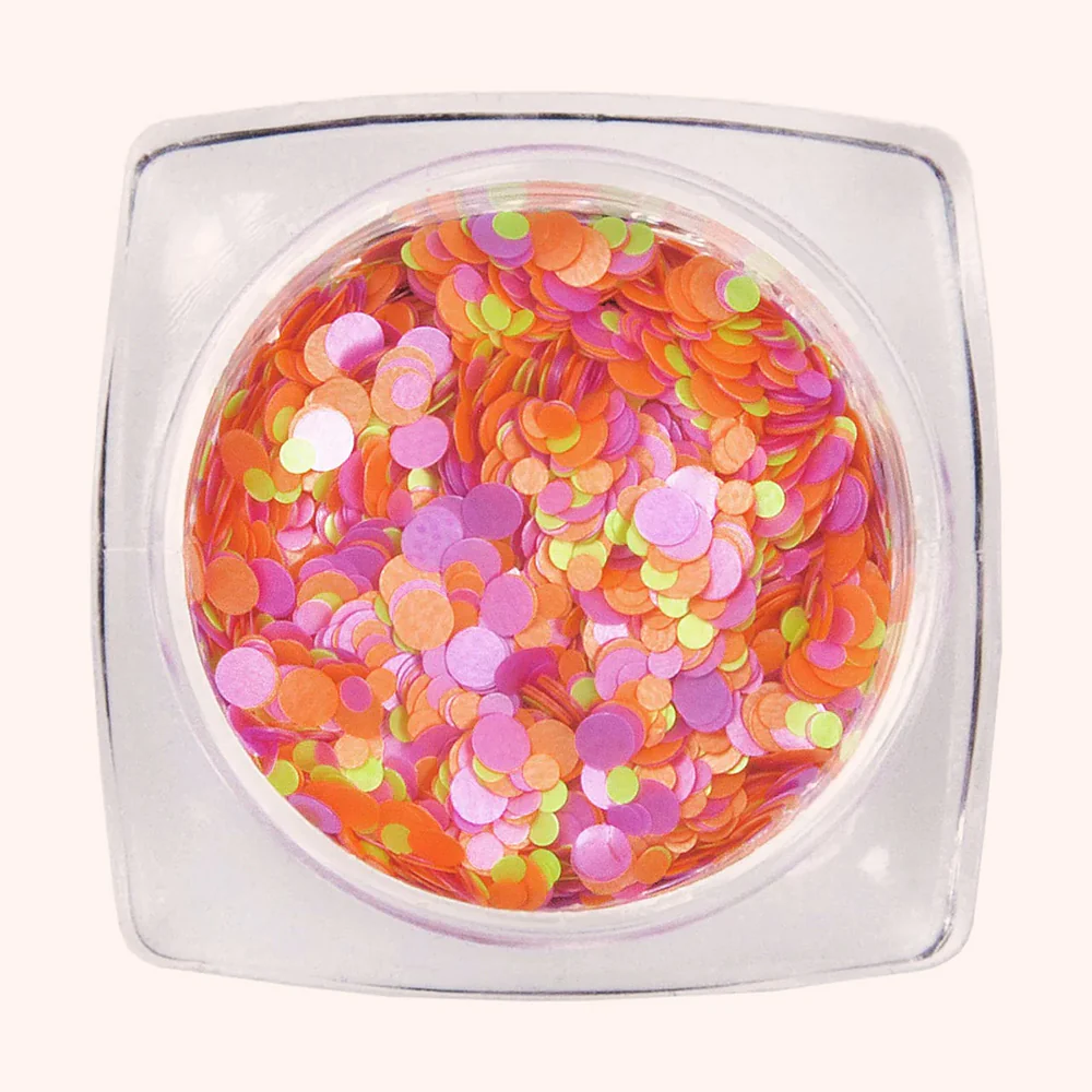 Mix Glitter unghie rotondi 9