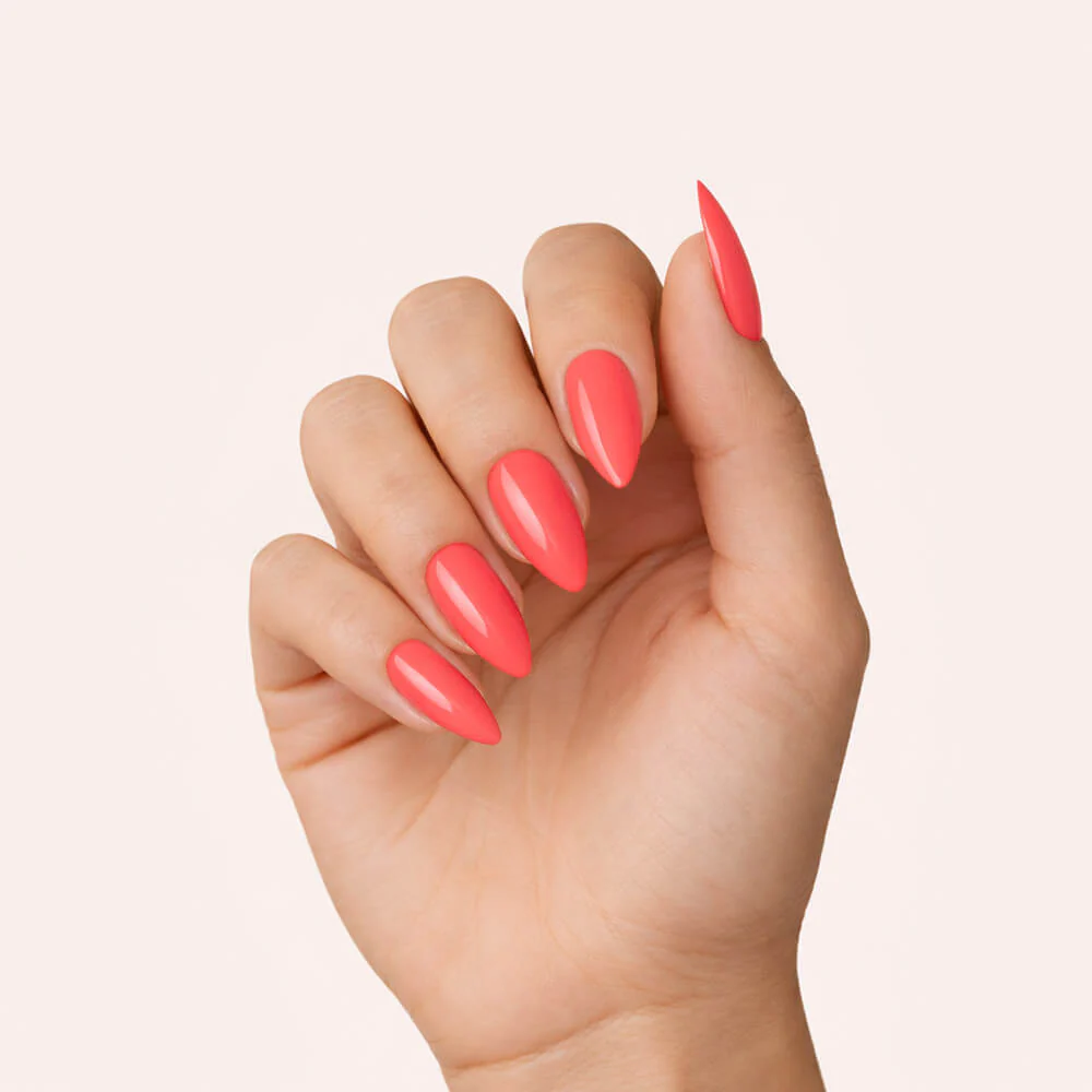 Smalto semipermanente 3-in-1 No Wipe Coral Crush - Image 3