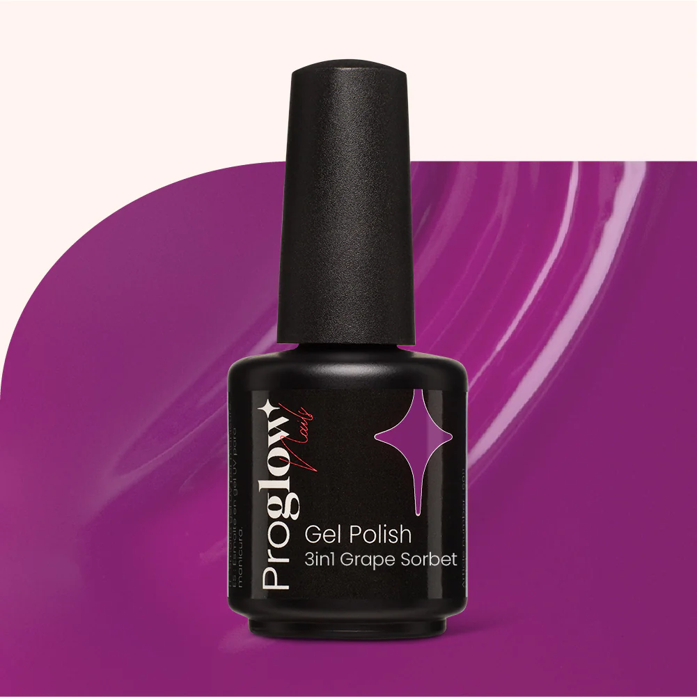 Smalto semipermanente 3in1 No Wipe Grape Sorbet