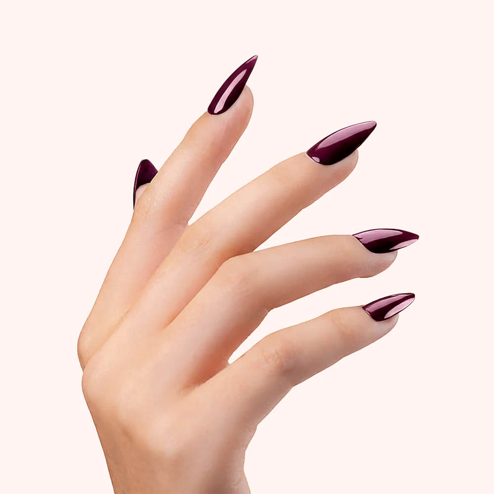 Smalto semipermanente 3in1 No Wipe Shadow Plum - Image 3
