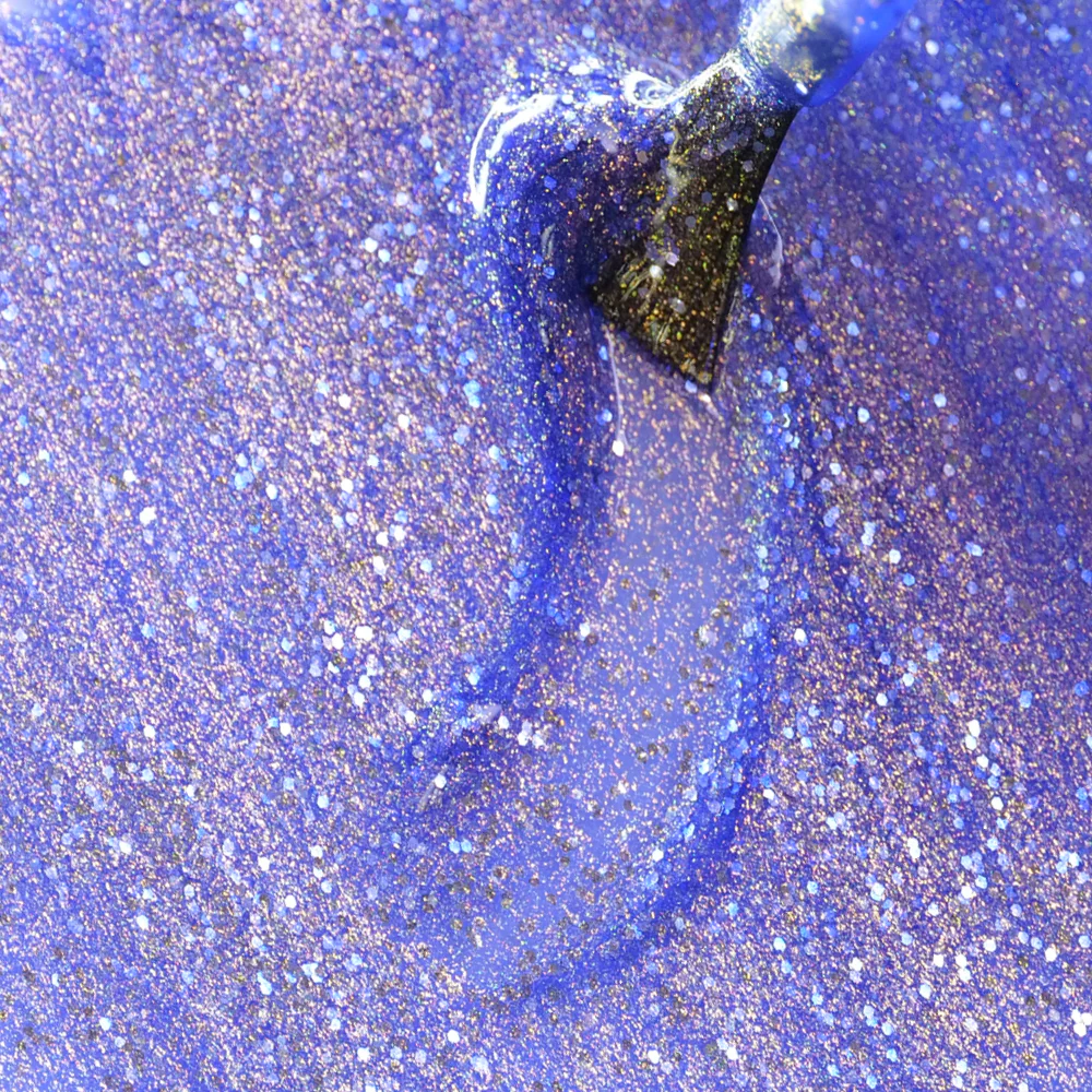 Smalto semipermanente Amethyst Glitter - Image 2