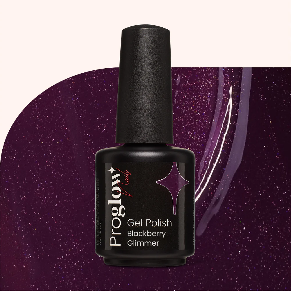 Smalto semipermanente Blackberry Glimmer