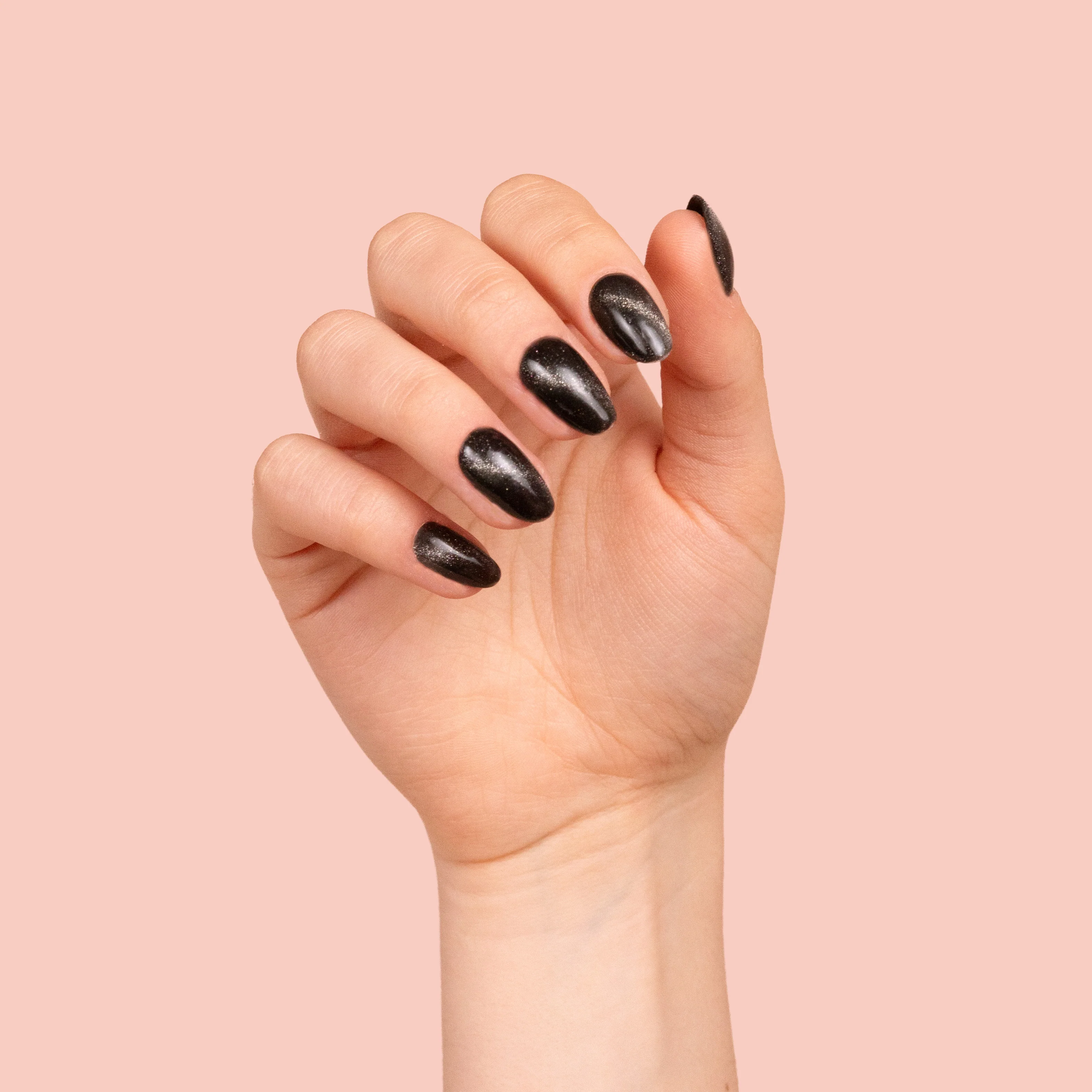 Silver Top Coat Cat-Eye Rose Silver - senza dispersione - Image 3