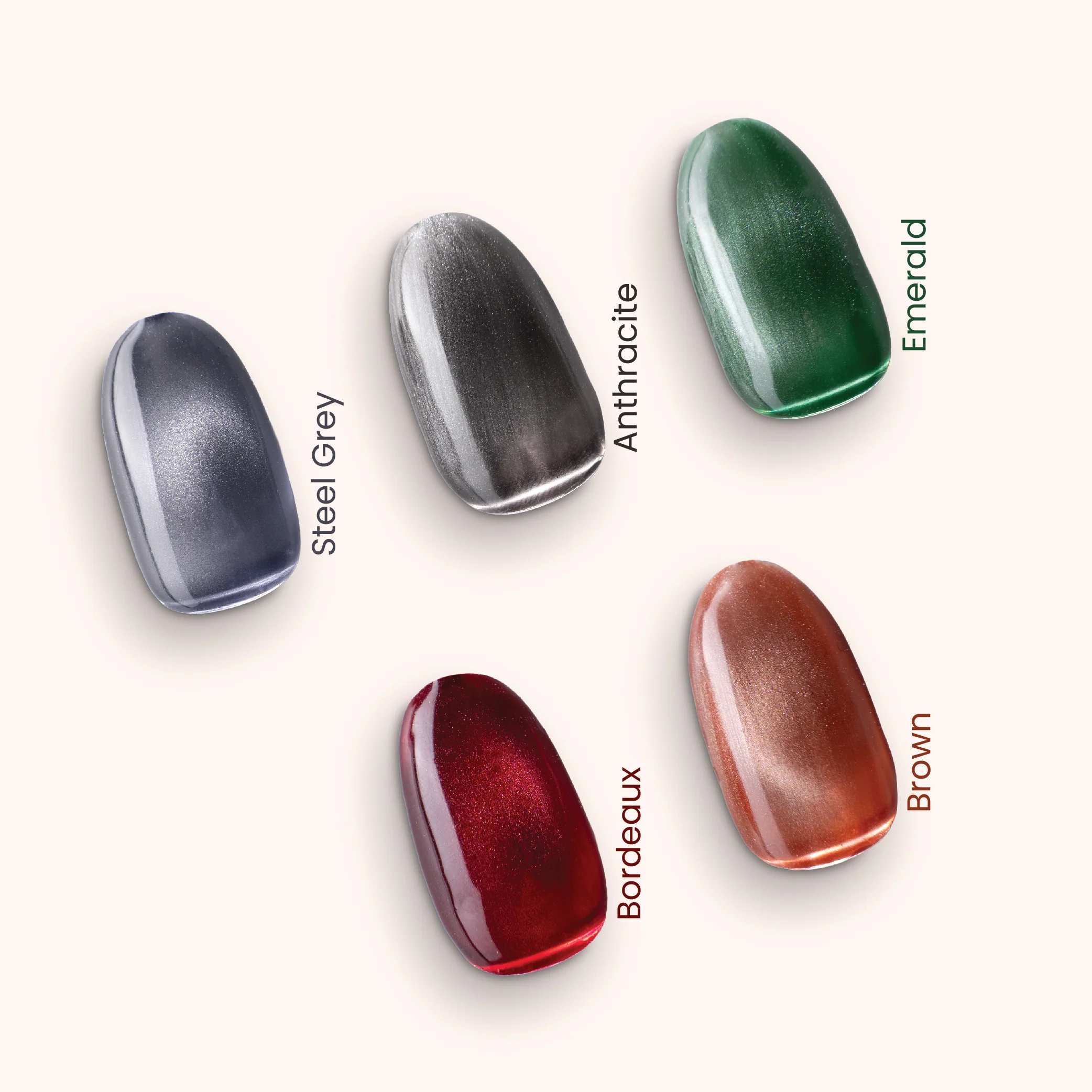 Smalto semipermanente Crystal Cat Eye Anthracite - Image 3