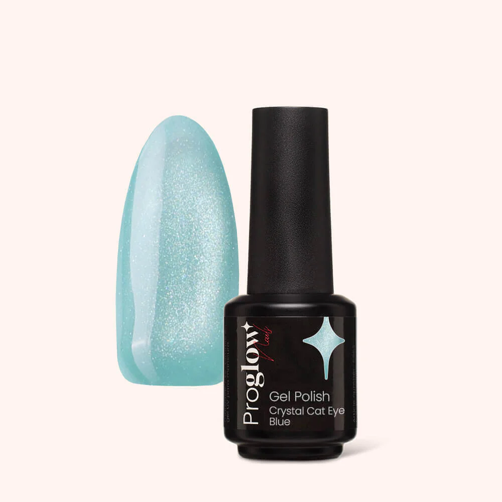 Smalto semipermanente Crystal Cat Eye Blue